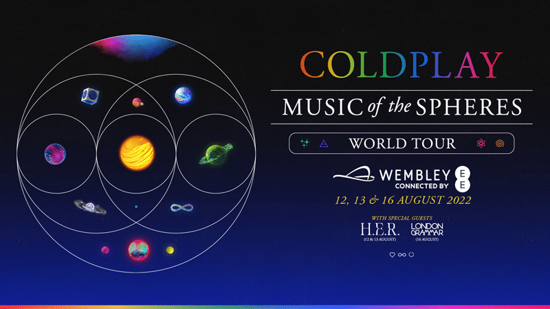 coldplay music of spheres tour review