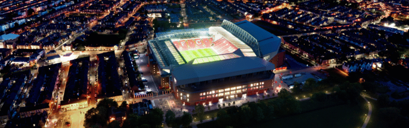 Anfield under the lights